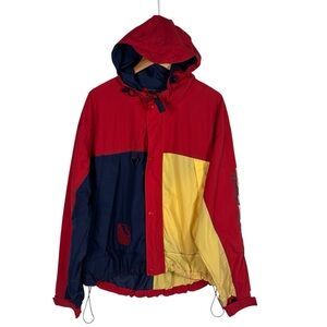 Regatta Sport Vintage Color Block Sailing Outdoor Gorpcore Windbreaker Size L
